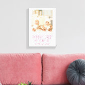 Happy Fathers Day van Twins Memories Custom Foto Canvas Afdruk (Insitu (Woonkamer))
