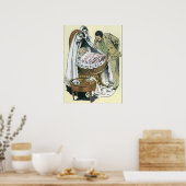 Happy Fathers Day, Victoriaans Baby Poster (Keuken)