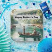 Happy Fathers Day Vist Papieren Bordje (Feest)