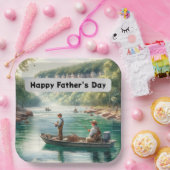 Happy Fathers Day Vist Papieren Bordje (Feest)