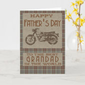 Happy Fathers Day voor de beste opa ter wereld Kaart (Gele Bloem)