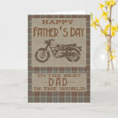 Happy Fathers Day voor de beste vader ter wereld Kaart (Gele Bloem)