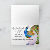 HAPPY FATHERS DAY VOOR MIJN LOVE CARD KAART (Binnen)