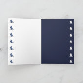 Happy Fathers Day Zeilboot Kaart (Binnen)