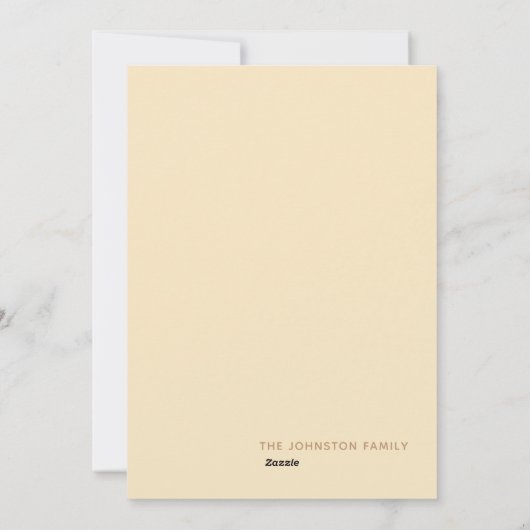 Happy Feast Chag Sameach Photo Template Greep Feestdagenkaart (Achterkant)