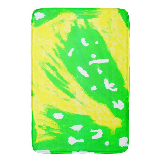 Happy Feeling Bath Mat (Voorkant Verticaal)