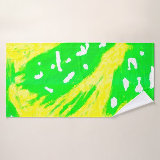 Happy Feeling Bath Towel Badhanddoek (Badhanddoek)