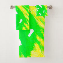 Happy Feeling Bath Towel set