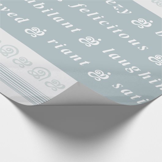 Happy Feeling Cadeaupapier (Hoek)