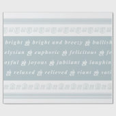 Happy Feeling Cadeaupapier (Vlak)