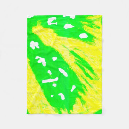 Happy Feeling Fleece Blanket (Voorkant)