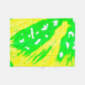 Happy Feeling Fleece Blanket Deken (Voorkant (Horizontaal))