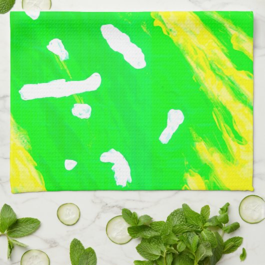 Happy Feeling Kitchen Towel Theedoek (Gevouwen)