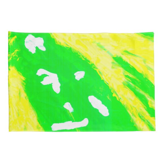 Happy Feeling Kussensloop (Achterkant-Rechts)