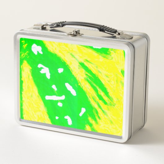 Happy Feeling Metal Lunchbox (Voorkant)