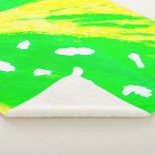 Happy Feeling Sherpa Blanket Sherpa Deken (3/4)