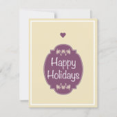 Happy Feestdagenkaart (Voorkant)