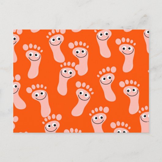 Happy Feet-achtergrond Briefkaart (Voorkant)