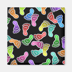 Happy Feet-achtergrond Magneet