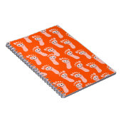 Happy Feet-achtergrond Notitieboek (Rechterzijde)