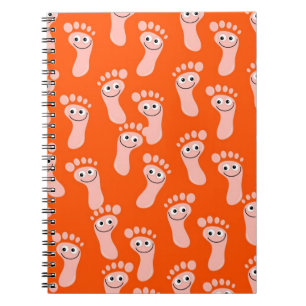 Happy Feet-achtergrond Notitieboek