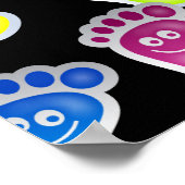 Happy Feet-achtergrond Poster (Hoek)