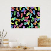 Happy Feet-achtergrond Poster (Keuken)