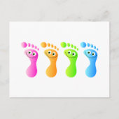 Happy Feet Briefkaart (Voorkant)