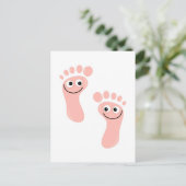 Happy Feet Briefkaart (Staand voorkant)