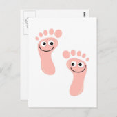 Happy Feet Briefkaart (Voorkant / Achterkant)