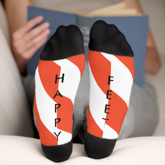 Happy Feet Candy Cane Socks Sokken