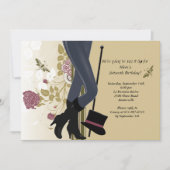 Happy Feet-uitnodiging Kaart (Voorkant)