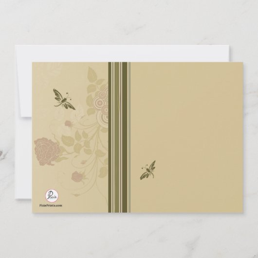 Happy Feet-uitnodiging Kaart (Achterkant)