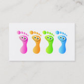 Happy Feet Visitekaartje (Achterkant)