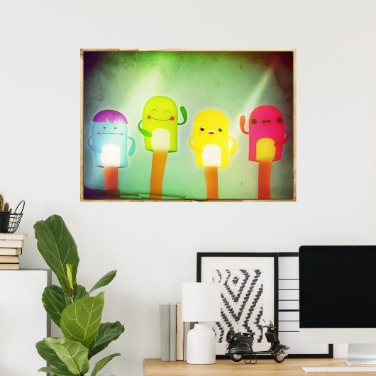 Happy Fellas' Poster (Thuiskantoor)