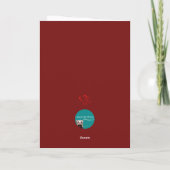 Happy Ferretine's Day Ferret Valentijn Feestdagen Kaart (Achterkant)