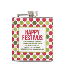 Happy Festivus Fun Flask ©NHC