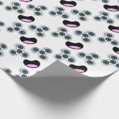 Happy Fidget Spinner Cadeaupapier (Hoek)