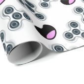 Happy Fidget Spinner Cadeaupapier (Rol Hoek)