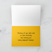 Happy Fifth Birthday Granddaughter Kit Fox Kaart (Binnen)