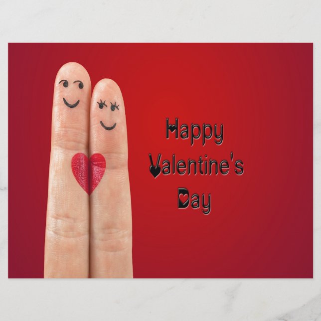 Happy Fingers Valentijnsdag (Voorkant)