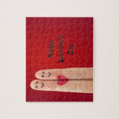 Happy Fingers Valentijnsdag Legpuzzel (Verticaal)