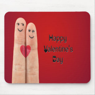 Happy Fingers Valentijnsdag Muismat