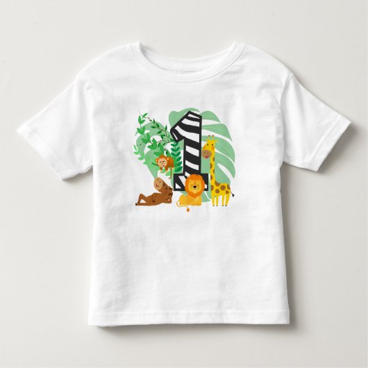 Happy First Birthday Baby! Kinder Shirts (Voorkant)