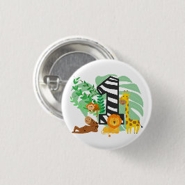 Happy First Birthday Baby! Ronde Button 3,2 Cm