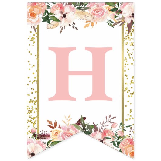 Happy First Birthday Banner (Eerste vlag)