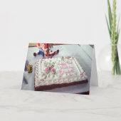 Happy First Birthday Elisabeth Kaart (Voorkant)