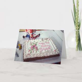 Happy First Birthday Elisabeth Kaart