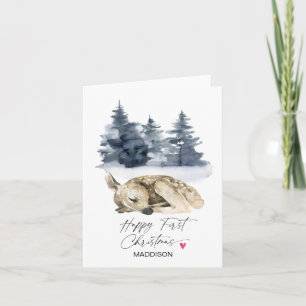 Happy First Christmas voor Baby 1st Xmas Kaart