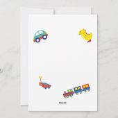 Happy First Daddy's Day Vader Day Kaart (Achterkant)